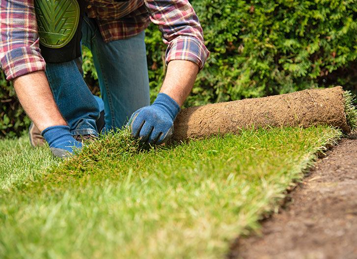 Landscaping in Forstinning